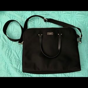 Kaye Spade Nylon Laptop Bag Dawn Black